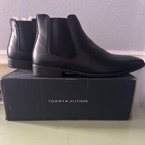 Men's Ralph Lauren Black Skyler boots - Size 8.5